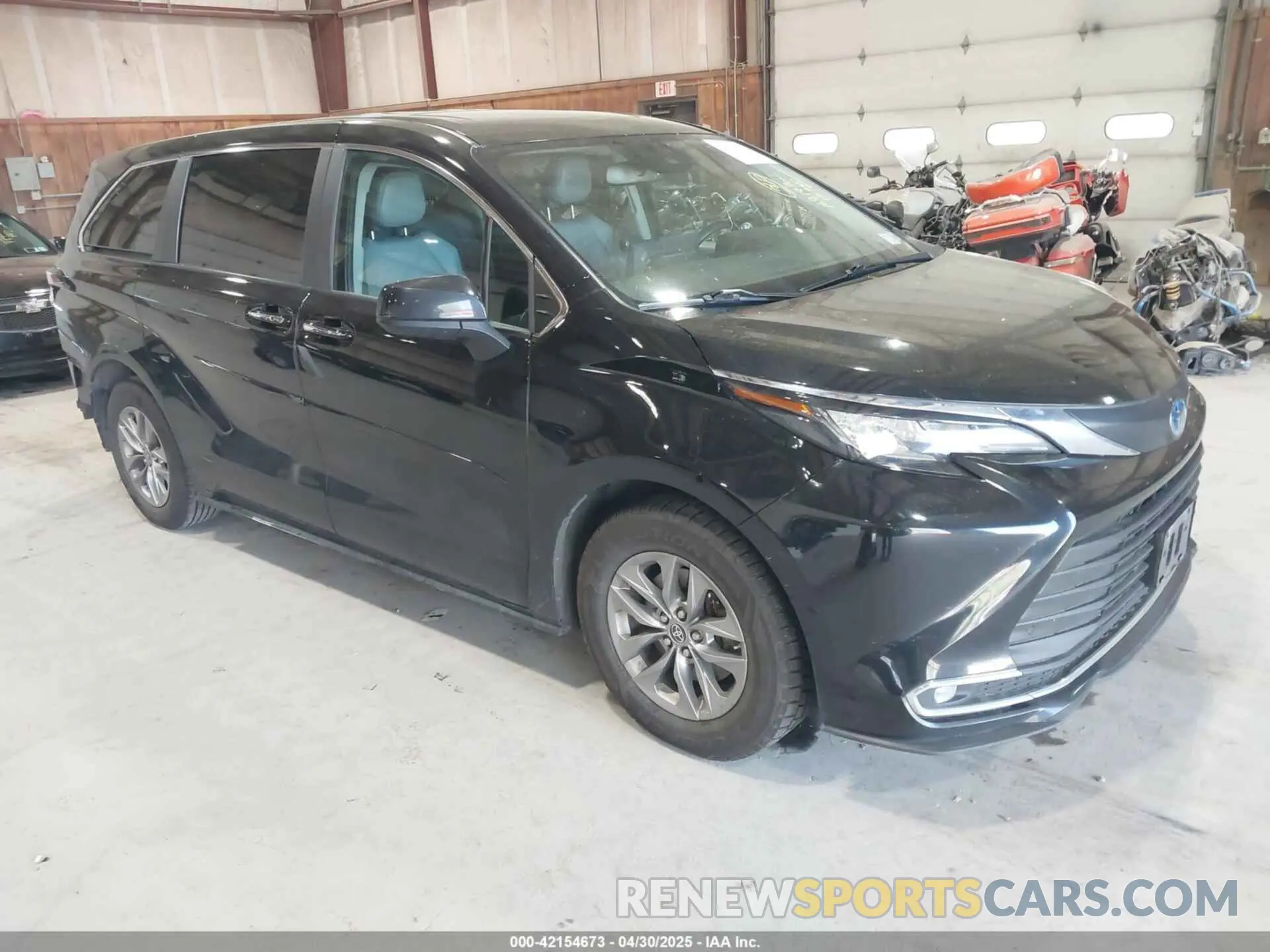 1 fotografías del automóvil dañado 5TDYRKEC5PS148076 TOYOTA SIENNA 2023