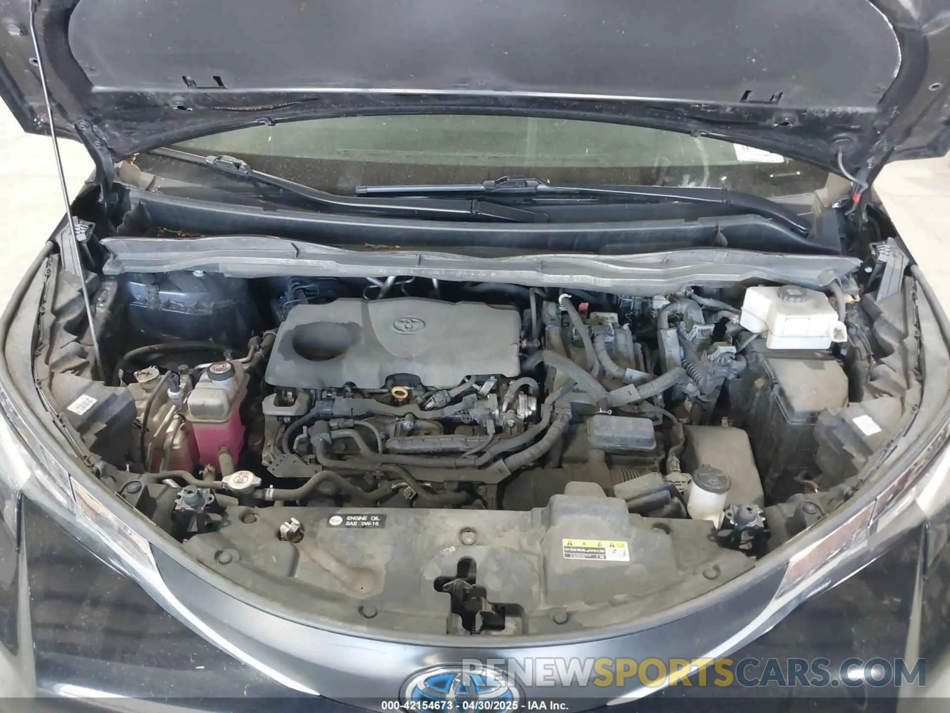 10 fotografías del automóvil dañado 5TDYRKEC5PS148076 TOYOTA SIENNA 2023