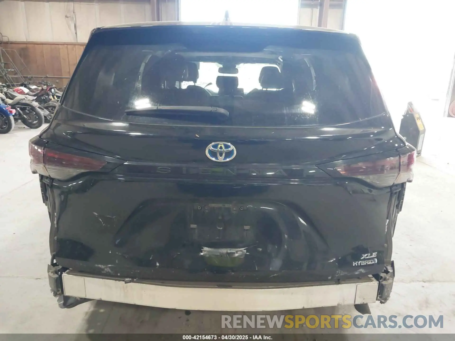 6 fotografías del automóvil dañado 5TDYRKEC5PS148076 TOYOTA SIENNA 2023