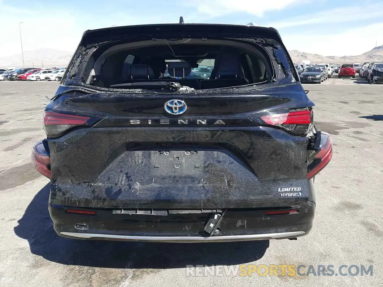 6 fotografías del automóvil dañado 5TDZRKEC3PS168542 TOYOTA SIENNA 2023