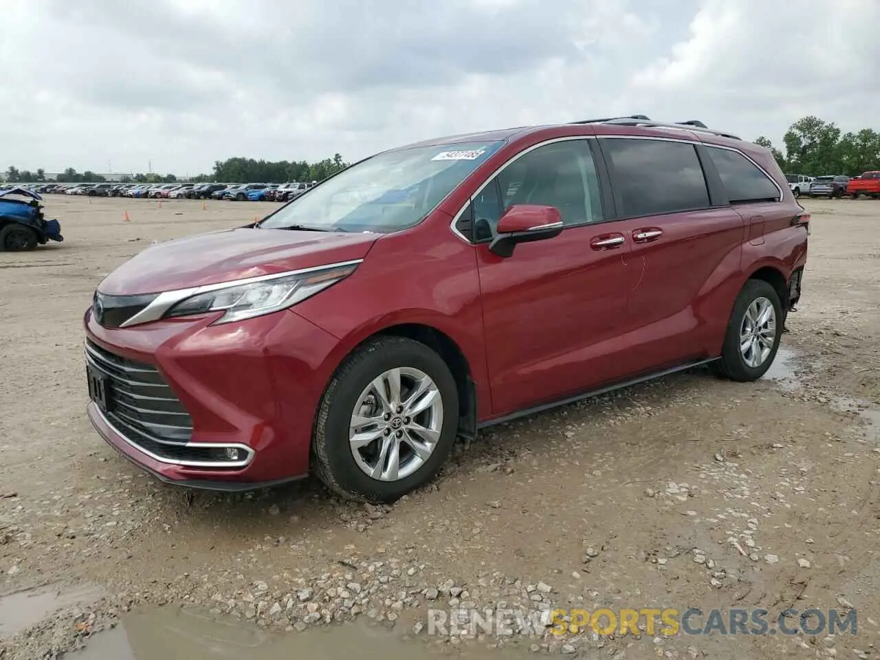 1 fotografías del automóvil dañado 5TDZRKEC4PS167769 TOYOTA SIENNA 2023