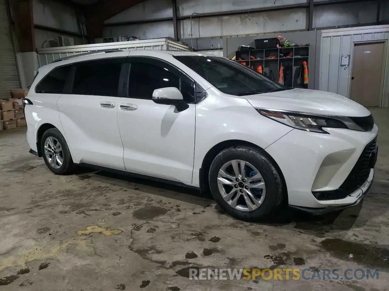 4 fotografías del automóvil dañado 5TDZSKFC2PS106455 TOYOTA SIENNA 2023