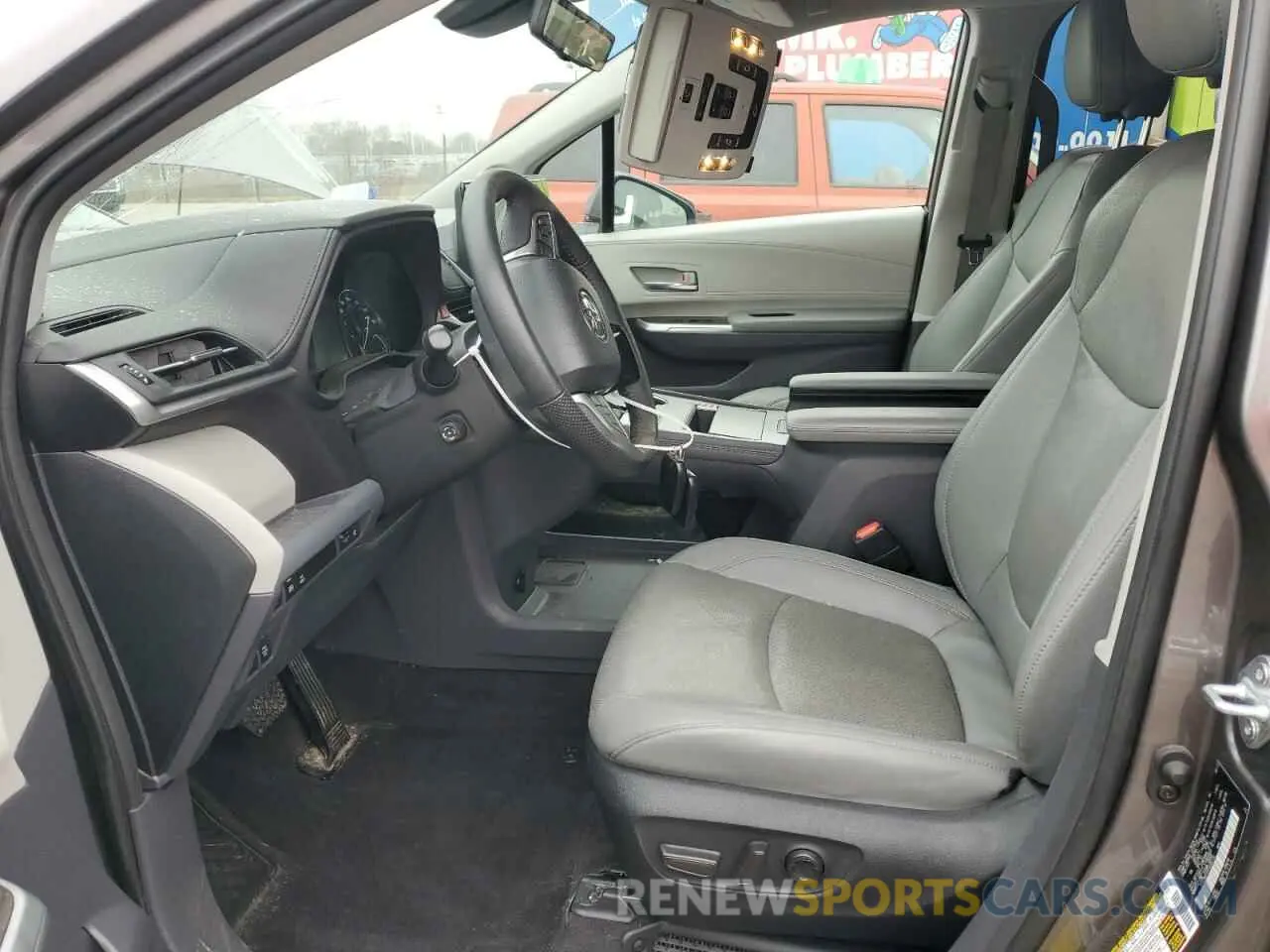 7 fotografías del automóvil dañado 5TDZSKFCXPS095334 TOYOTA SIENNA 2023