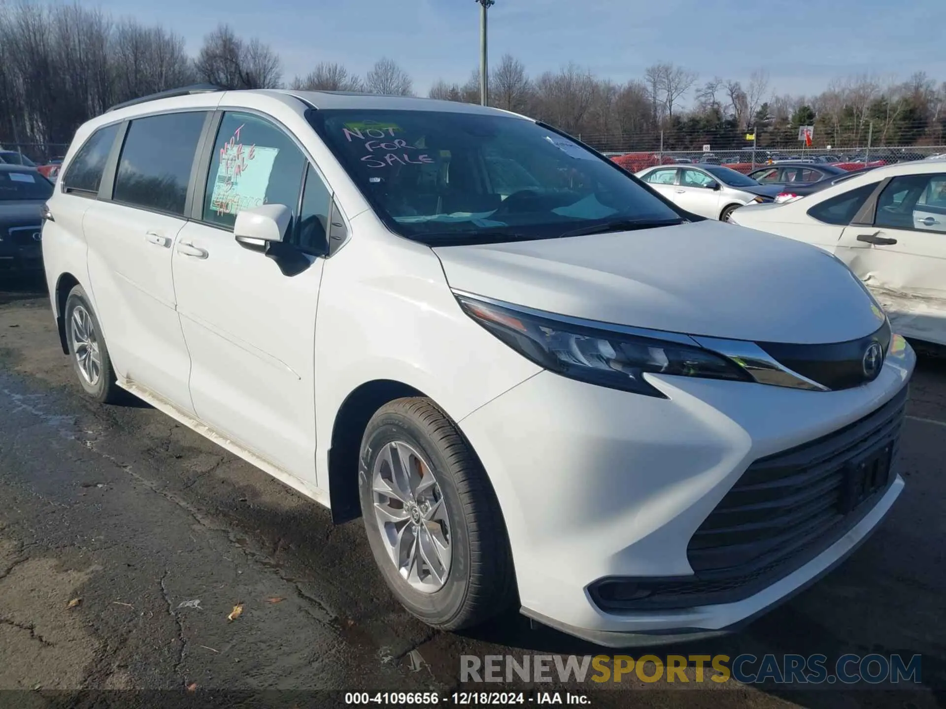 1 fotografías del automóvil dañado 5TDBSKFC9RS138713 TOYOTA SIENNA 2024