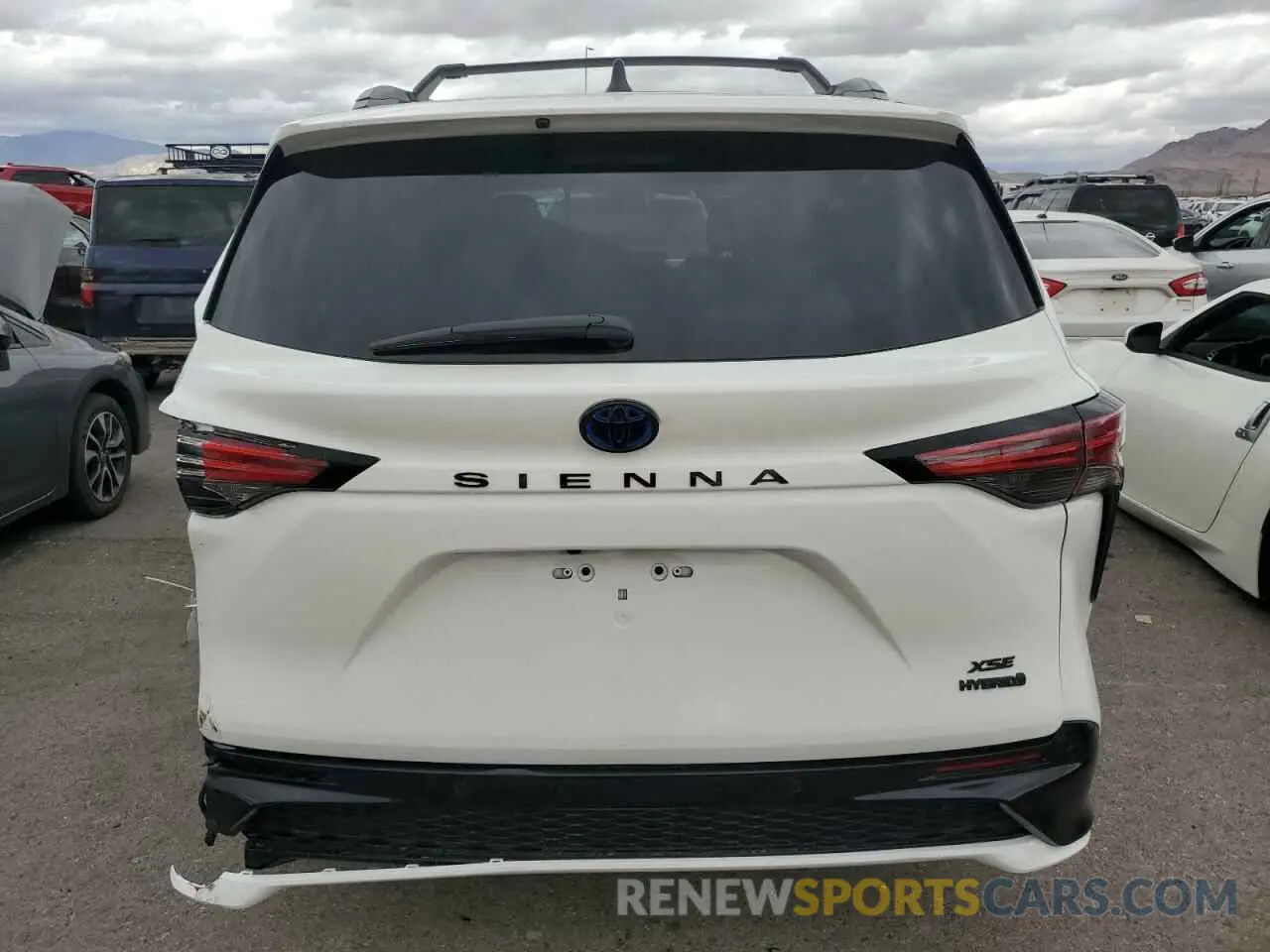6 fotografías del automóvil dañado 5TDCRKEC0RS213915 TOYOTA SIENNA 2024