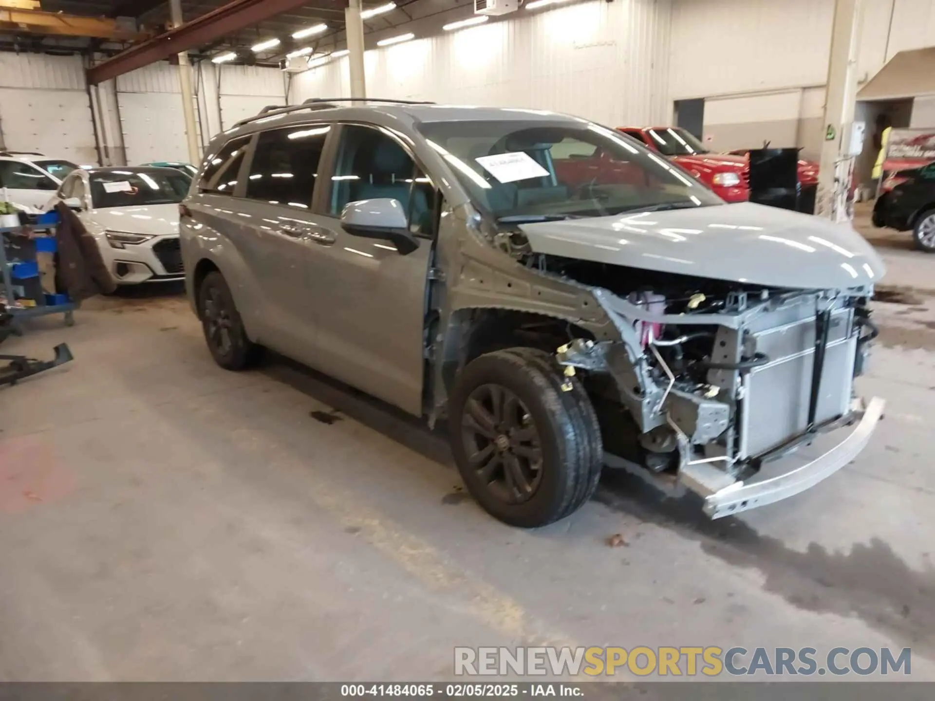 1 fotografías del automóvil dañado 5TDCSKFCXRS150955 TOYOTA SIENNA 2024