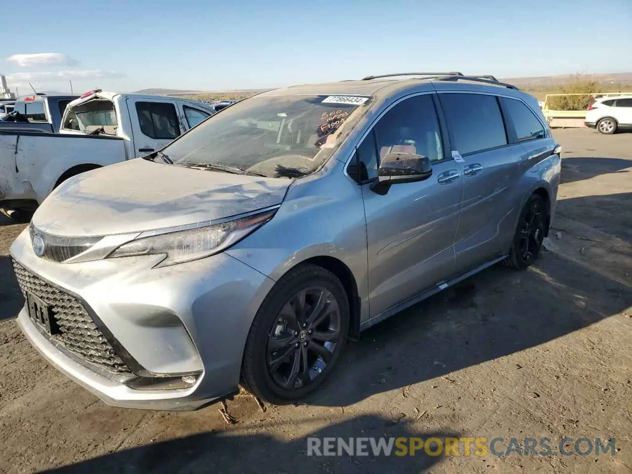 1 fotografías del automóvil dañado 5TDDRKEC3RS216263 TOYOTA SIENNA 2024