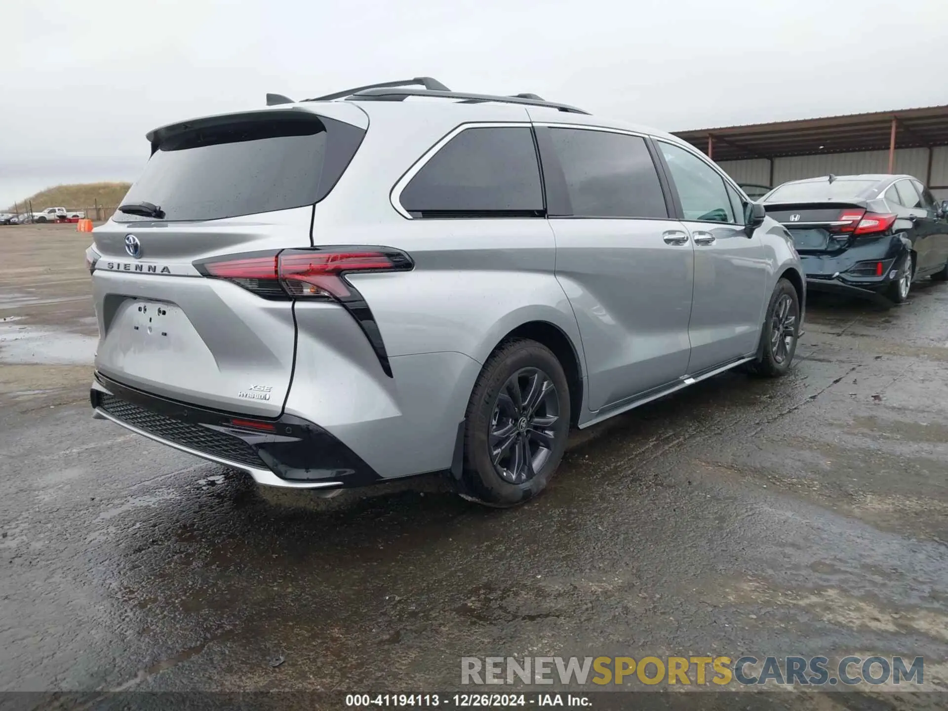 4 fotografías del automóvil dañado 5TDDSKFC0RS140861 TOYOTA SIENNA 2024