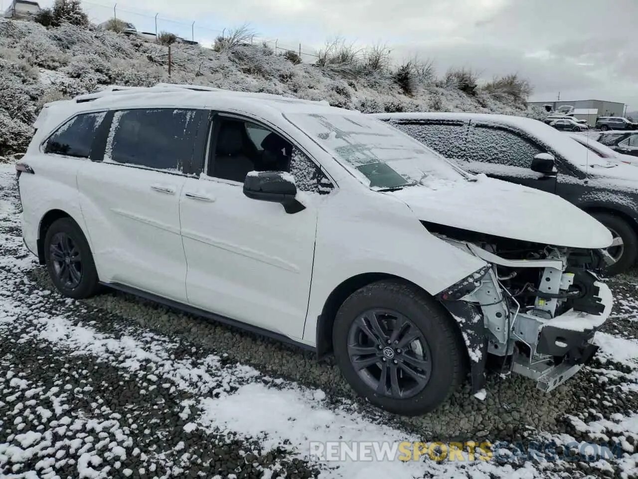 4 fotografías del automóvil dañado 5TDDSKFC6RS134000 TOYOTA SIENNA 2024