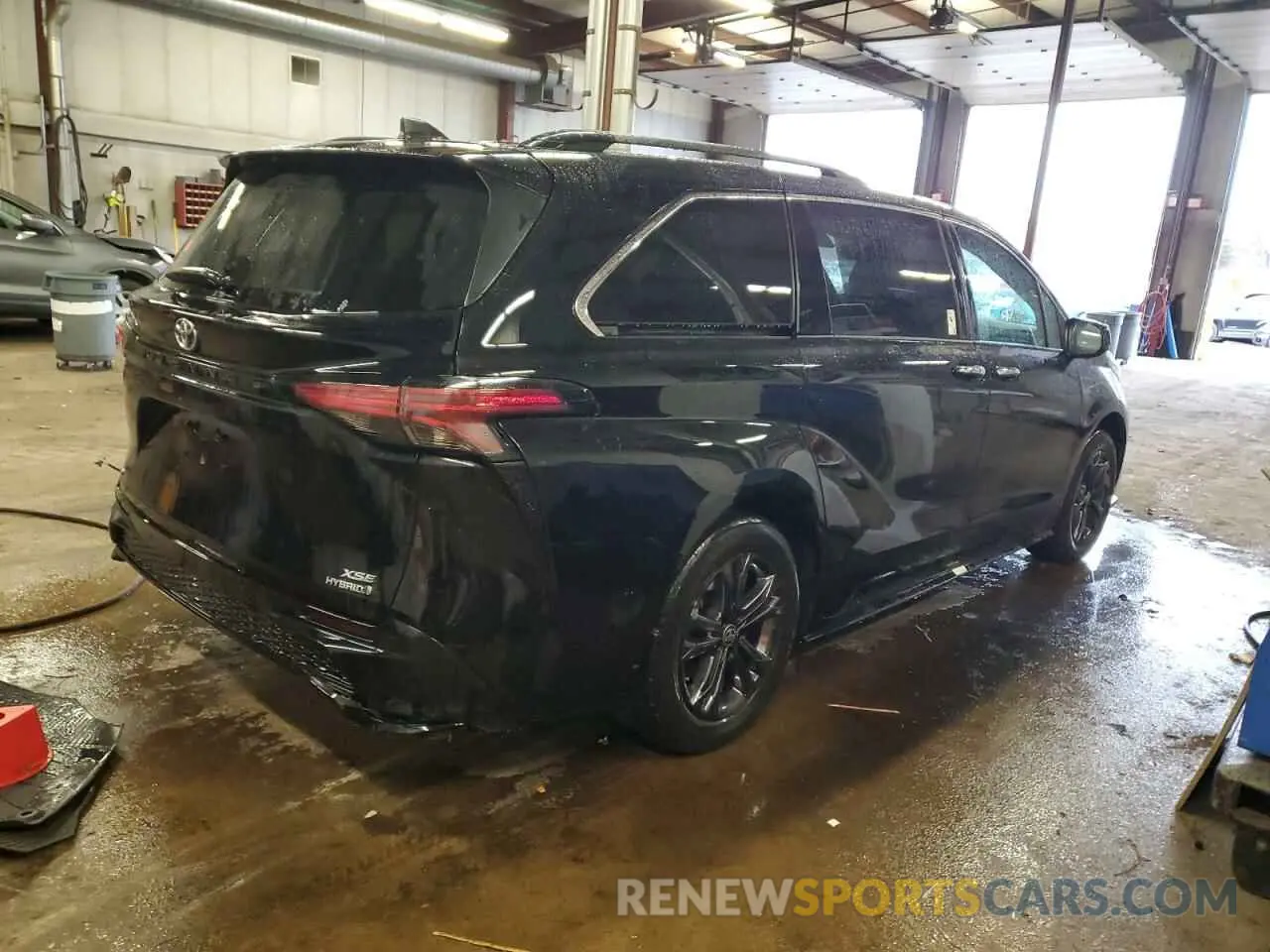 3 fotografías del automóvil dañado 5TDDSKFC7RS119103 TOYOTA SIENNA 2024