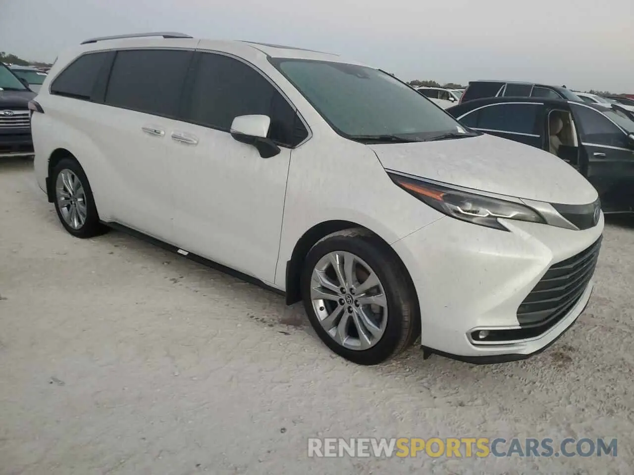 4 fotografías del automóvil dañado 5TDERKEC1RS186362 TOYOTA SIENNA 2024