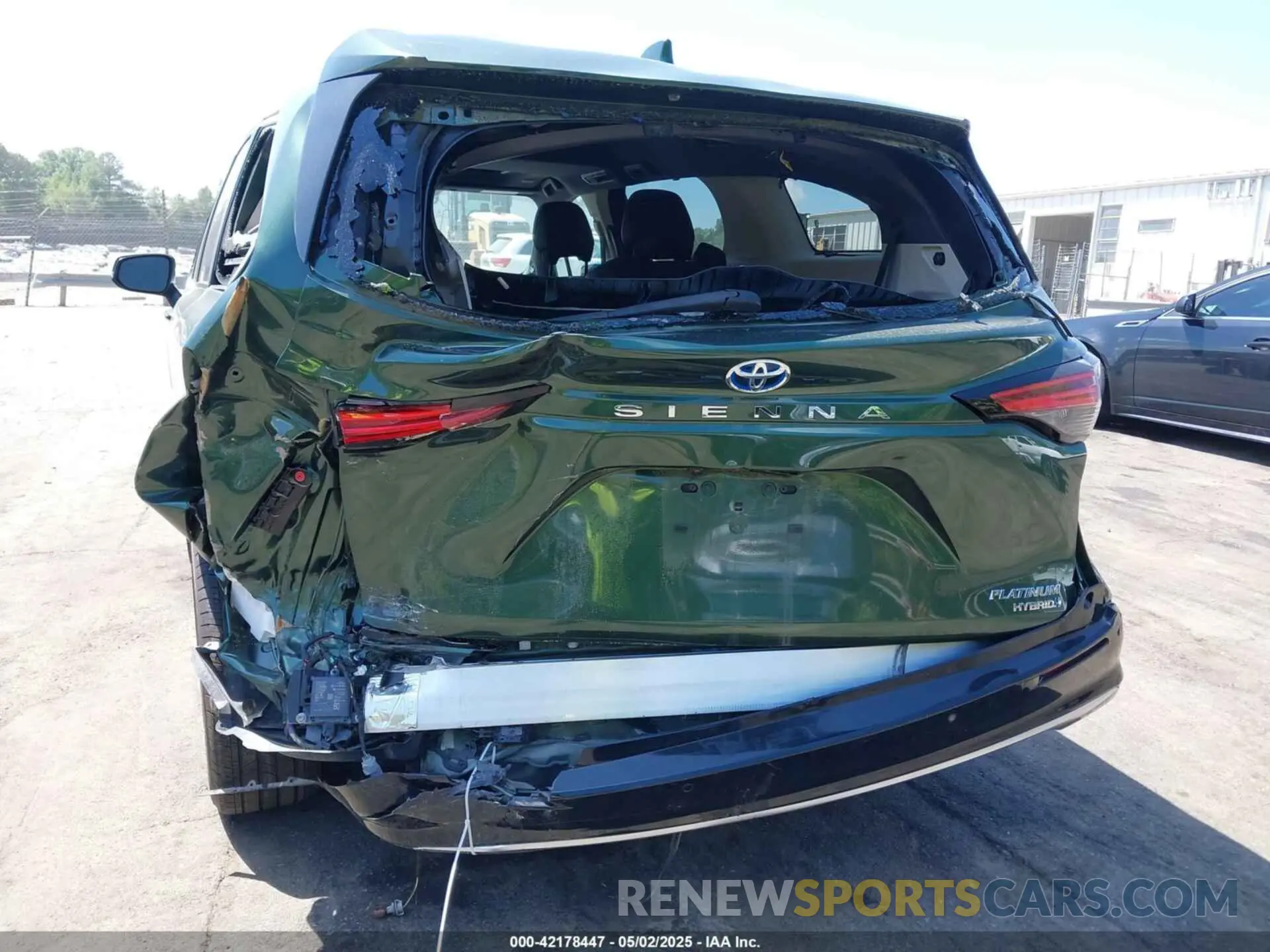6 fotografías del automóvil dañado 5TDERKEC3RS190557 TOYOTA SIENNA 2024