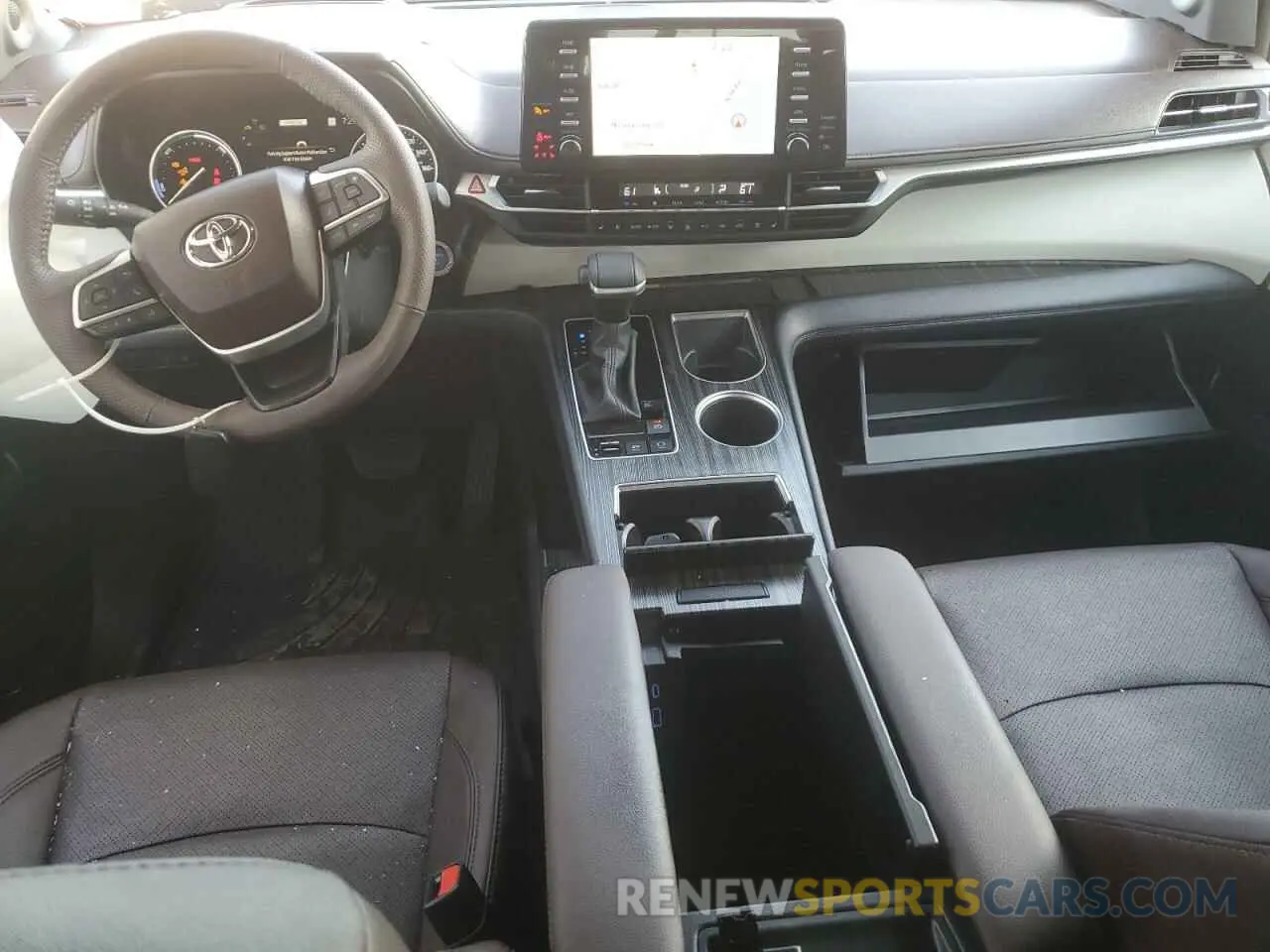 8 fotografías del automóvil dañado 5TDERKEC8RS186052 TOYOTA SIENNA 2024