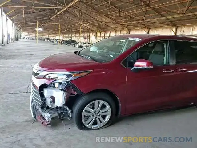 14 fotografías del automóvil dañado 5TDESKFC2RS128067 TOYOTA SIENNA 2024