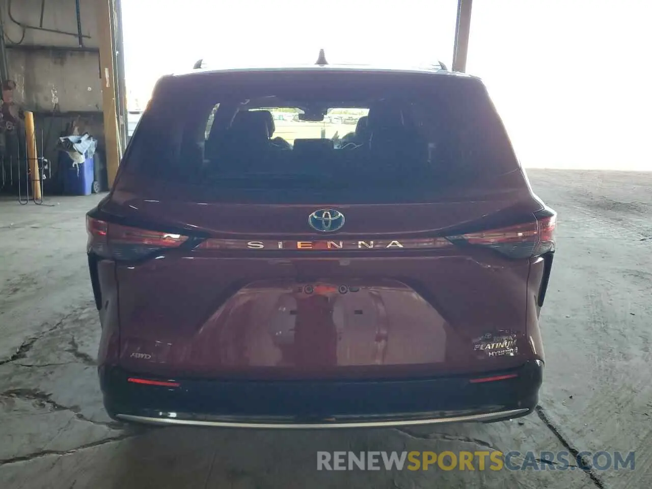6 fotografías del automóvil dañado 5TDESKFC2RS128067 TOYOTA SIENNA 2024