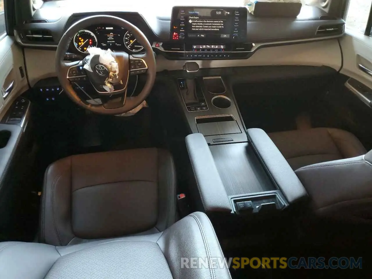 8 fotografías del automóvil dañado 5TDESKFC2RS128067 TOYOTA SIENNA 2024