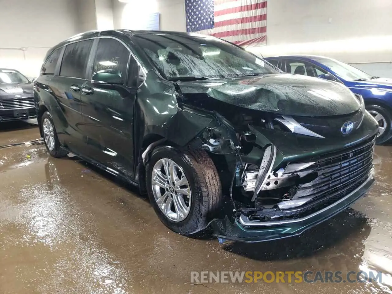 4 fotografías del automóvil dañado 5TDESKFC7RS139338 TOYOTA SIENNA 2024