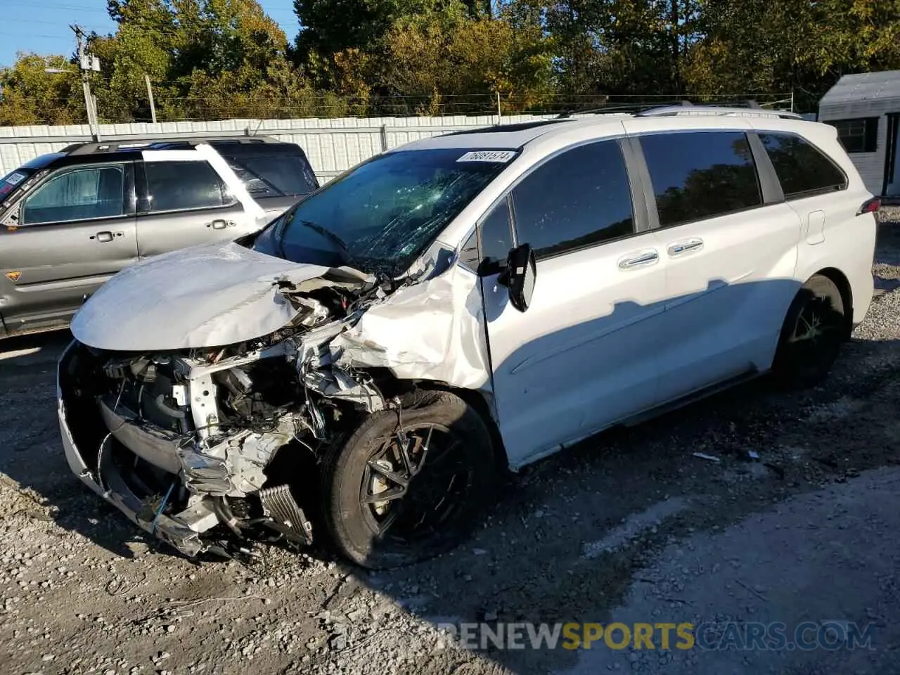 1 fotografías del automóvil dañado 5TDESKFCXRS113056 TOYOTA SIENNA 2024