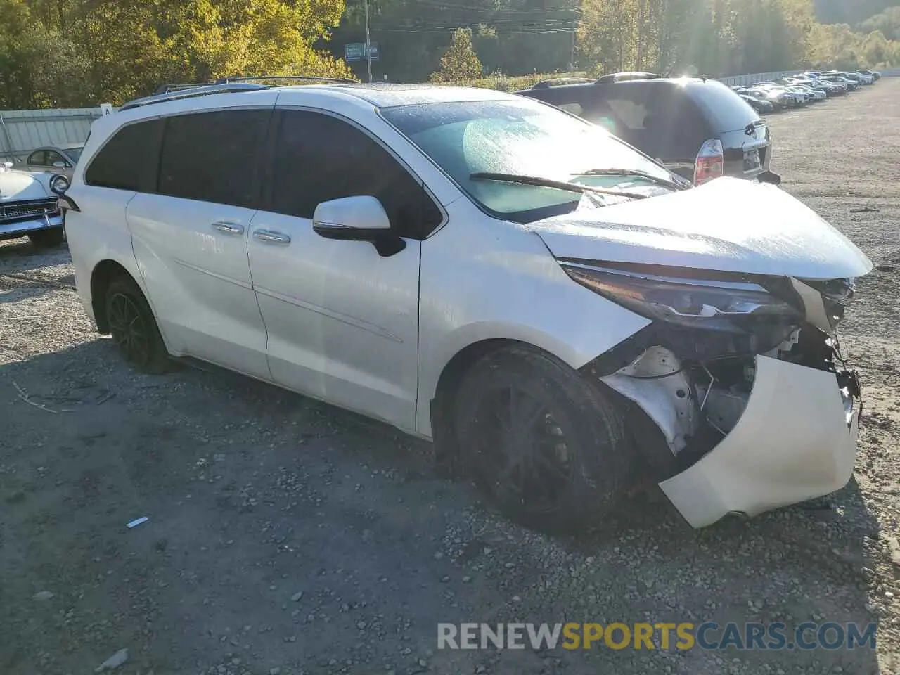 4 fotografías del automóvil dañado 5TDESKFCXRS113056 TOYOTA SIENNA 2024