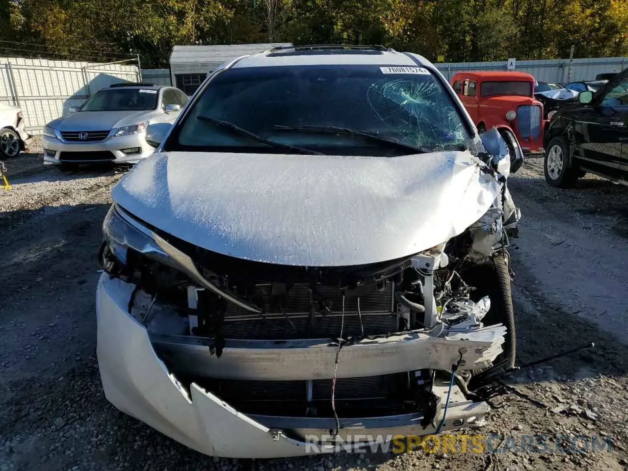5 fotografías del automóvil dañado 5TDESKFCXRS113056 TOYOTA SIENNA 2024
