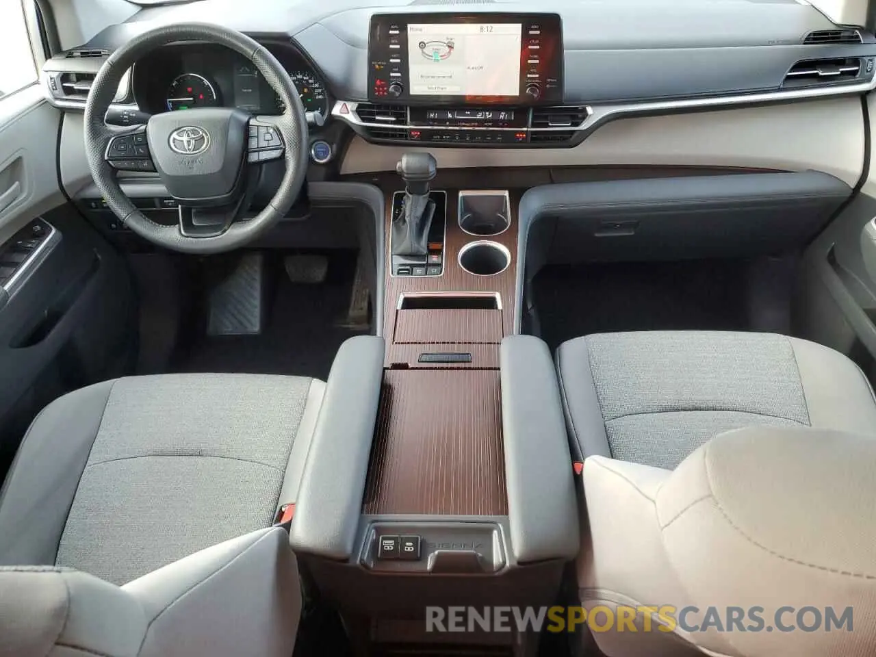 8 fotografías del automóvil dañado 5TDGRKEC7RS197259 TOYOTA SIENNA 2024