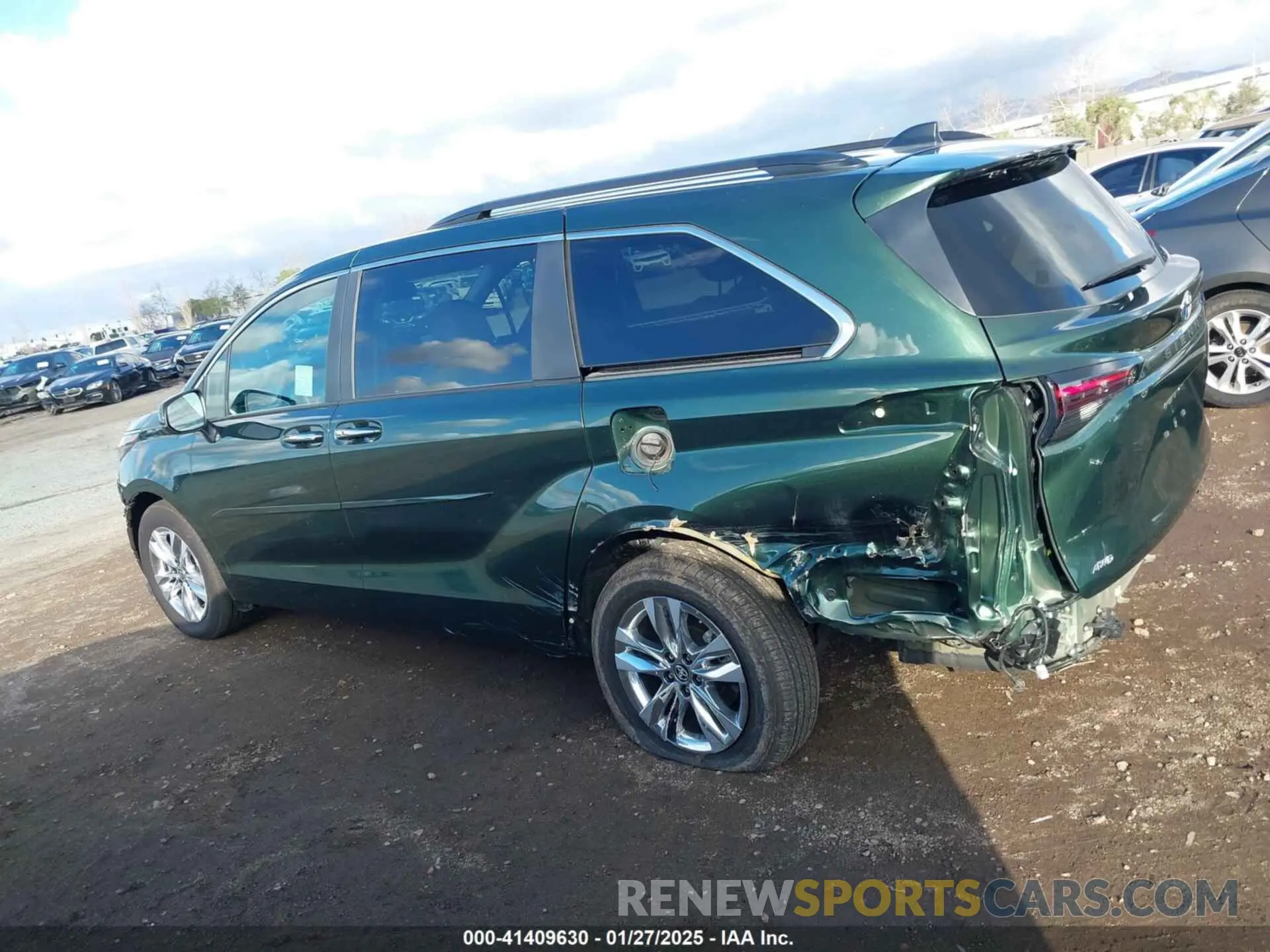 15 fotografías del automóvil dañado 5TDJSKFC7RS135935 TOYOTA SIENNA 2024