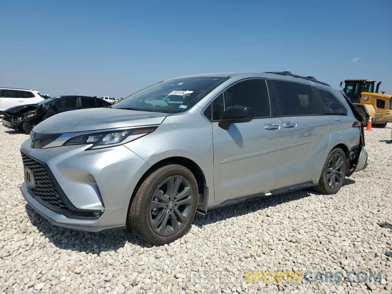 1 fotografías del automóvil dañado 5TDXRKEC0RS205640 TOYOTA SIENNA 2024