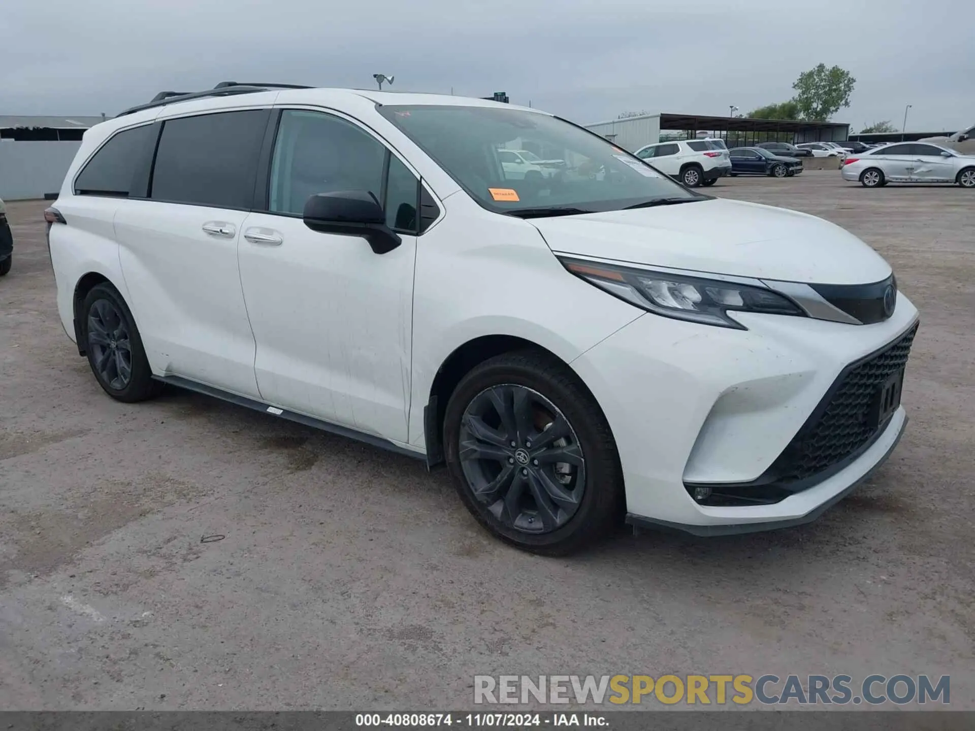 1 fotografías del automóvil dañado 5TDXRKEC1RS198486 TOYOTA SIENNA 2024