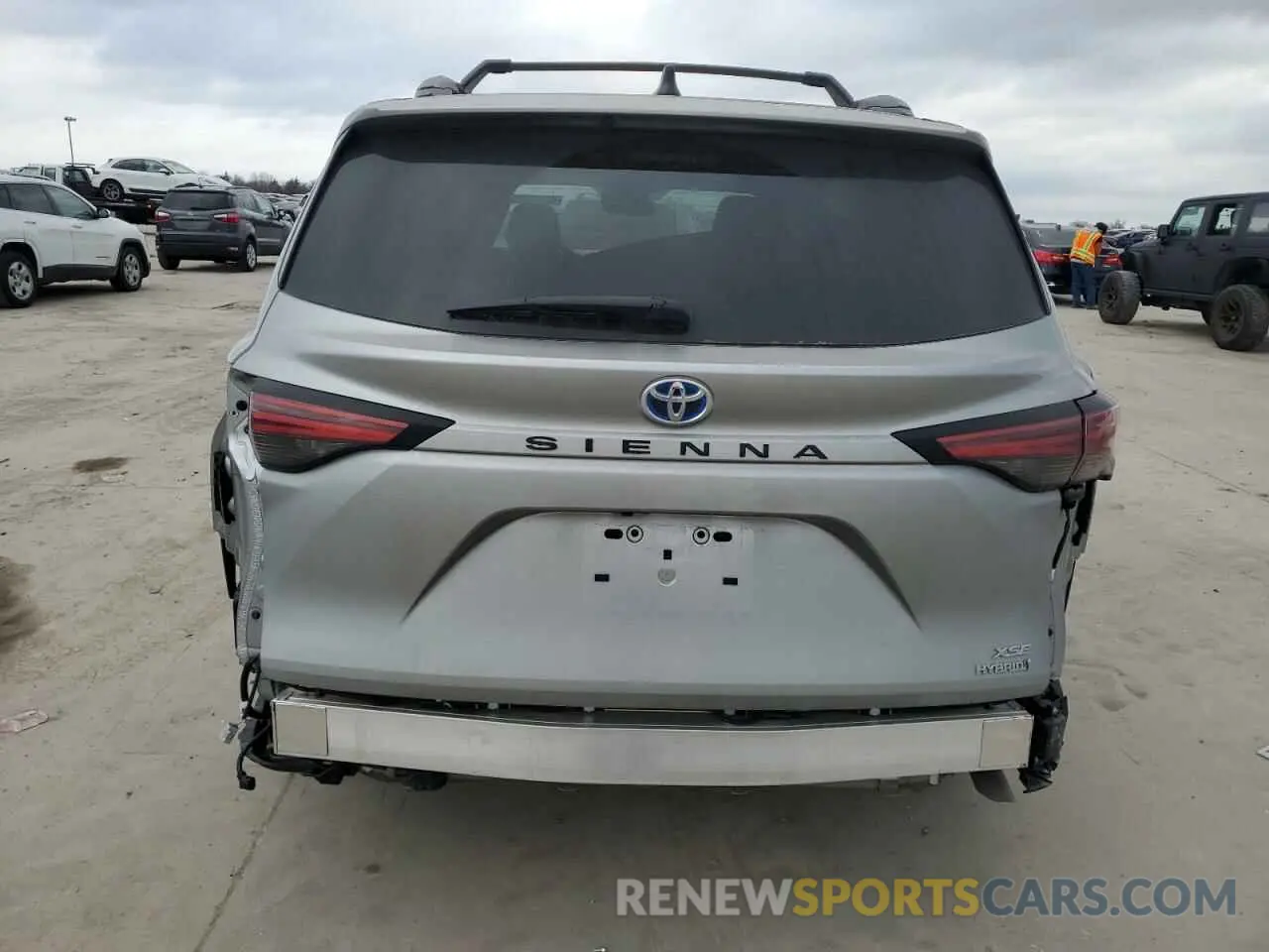 6 fotografías del automóvil dañado 5TDXRKEC5RS212017 TOYOTA SIENNA 2024