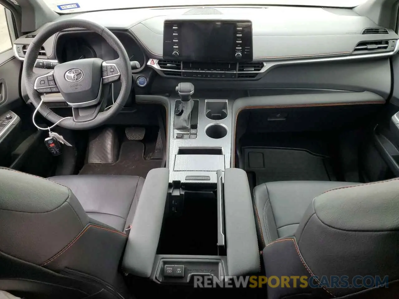 8 fotografías del automóvil dañado 5TDXRKEC5RS212017 TOYOTA SIENNA 2024