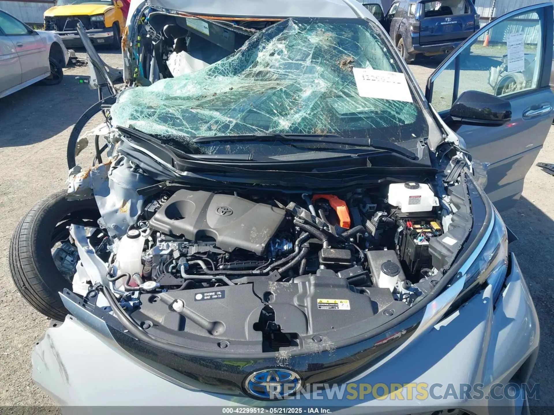 10 fotografías del automóvil dañado 5TDXSKFC0RS135429 TOYOTA SIENNA 2024