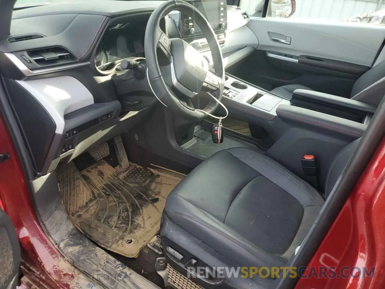 8 fotografías del automóvil dañado 5TDXSKFC4RS112915 TOYOTA SIENNA 2024