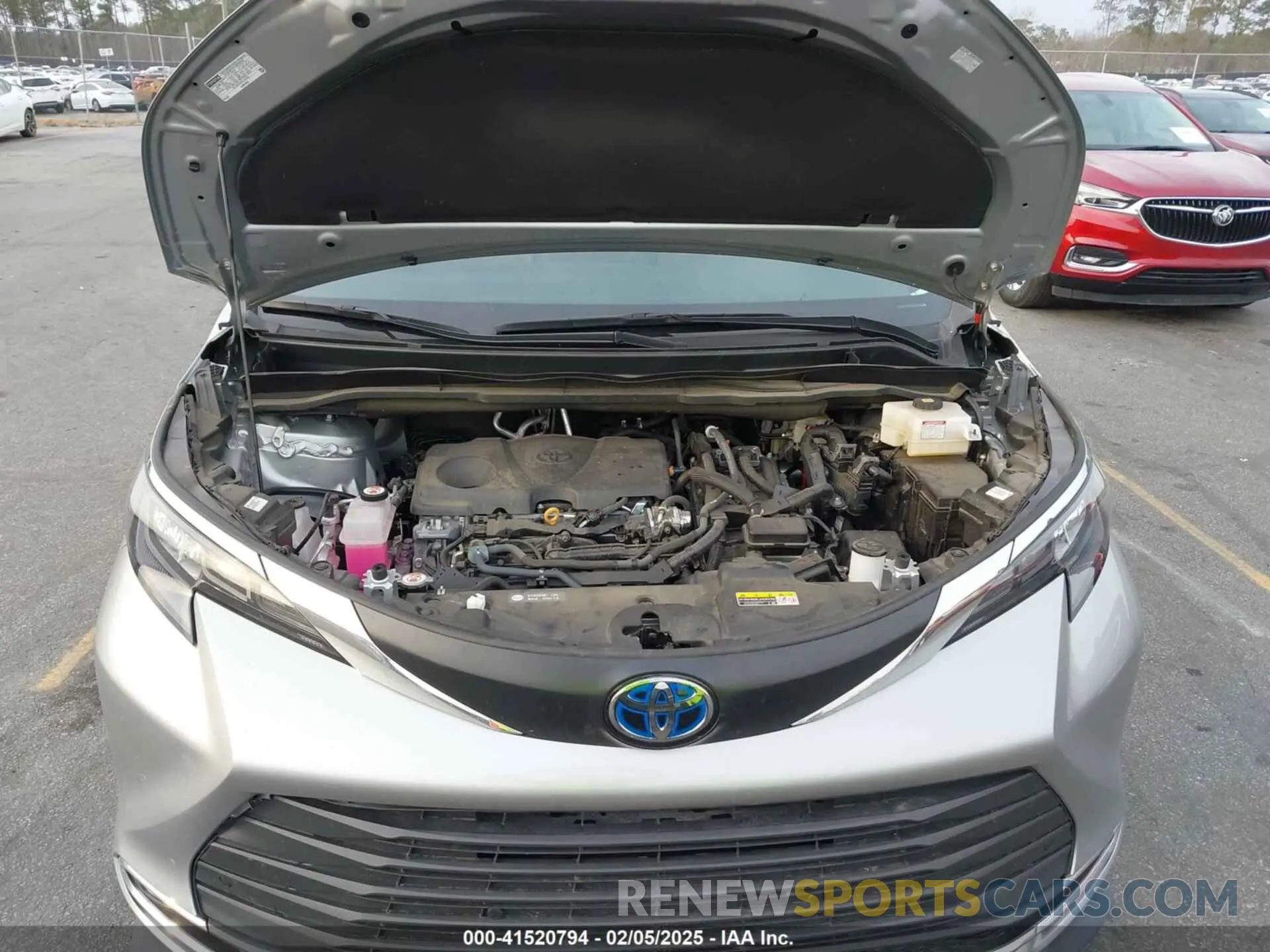 10 fotografías del automóvil dañado 5TDYRKEC9RS181312 TOYOTA SIENNA 2024