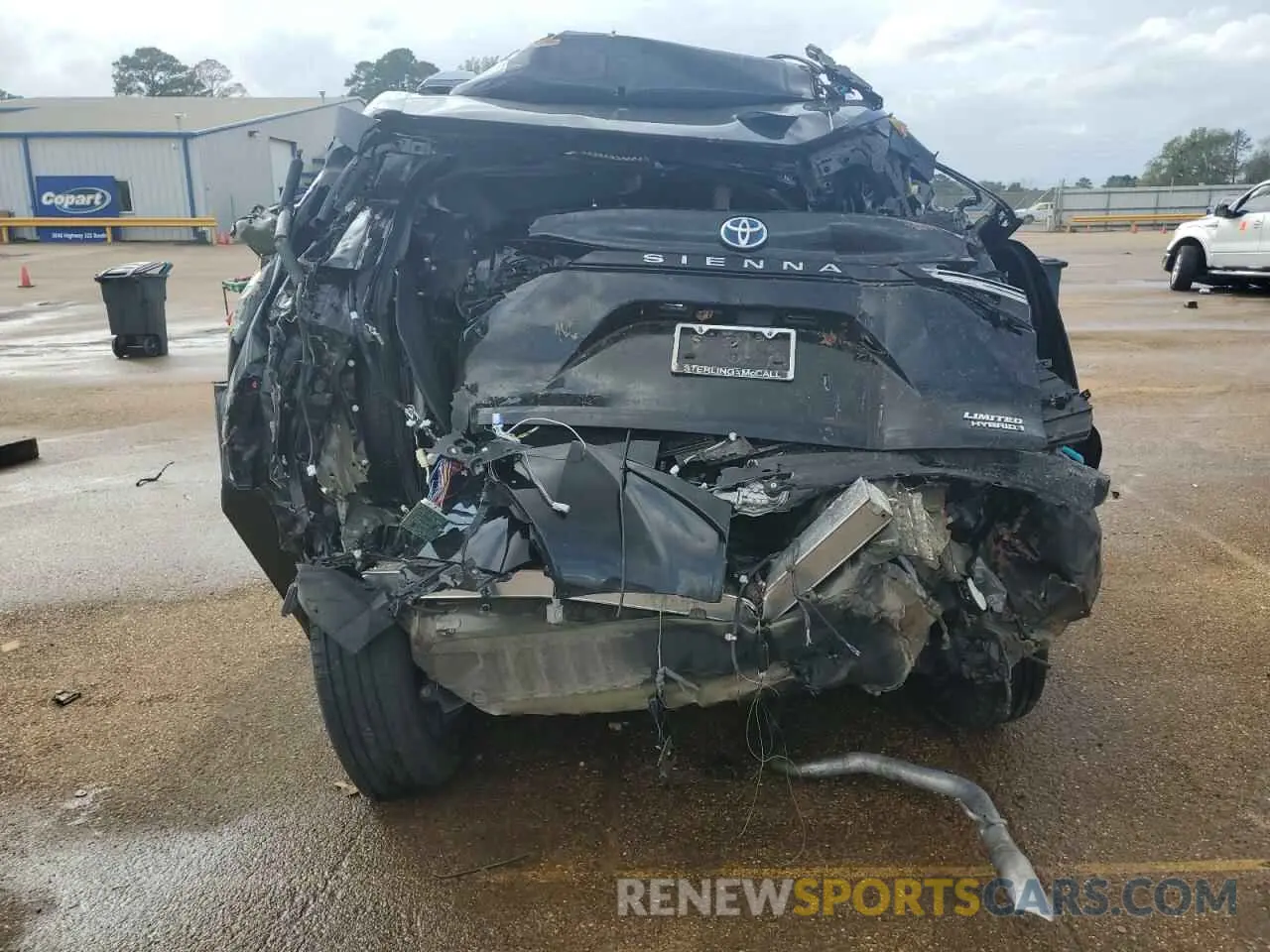 6 fotografías del automóvil dañado 5TDZRKEC0RS182904 TOYOTA SIENNA 2024