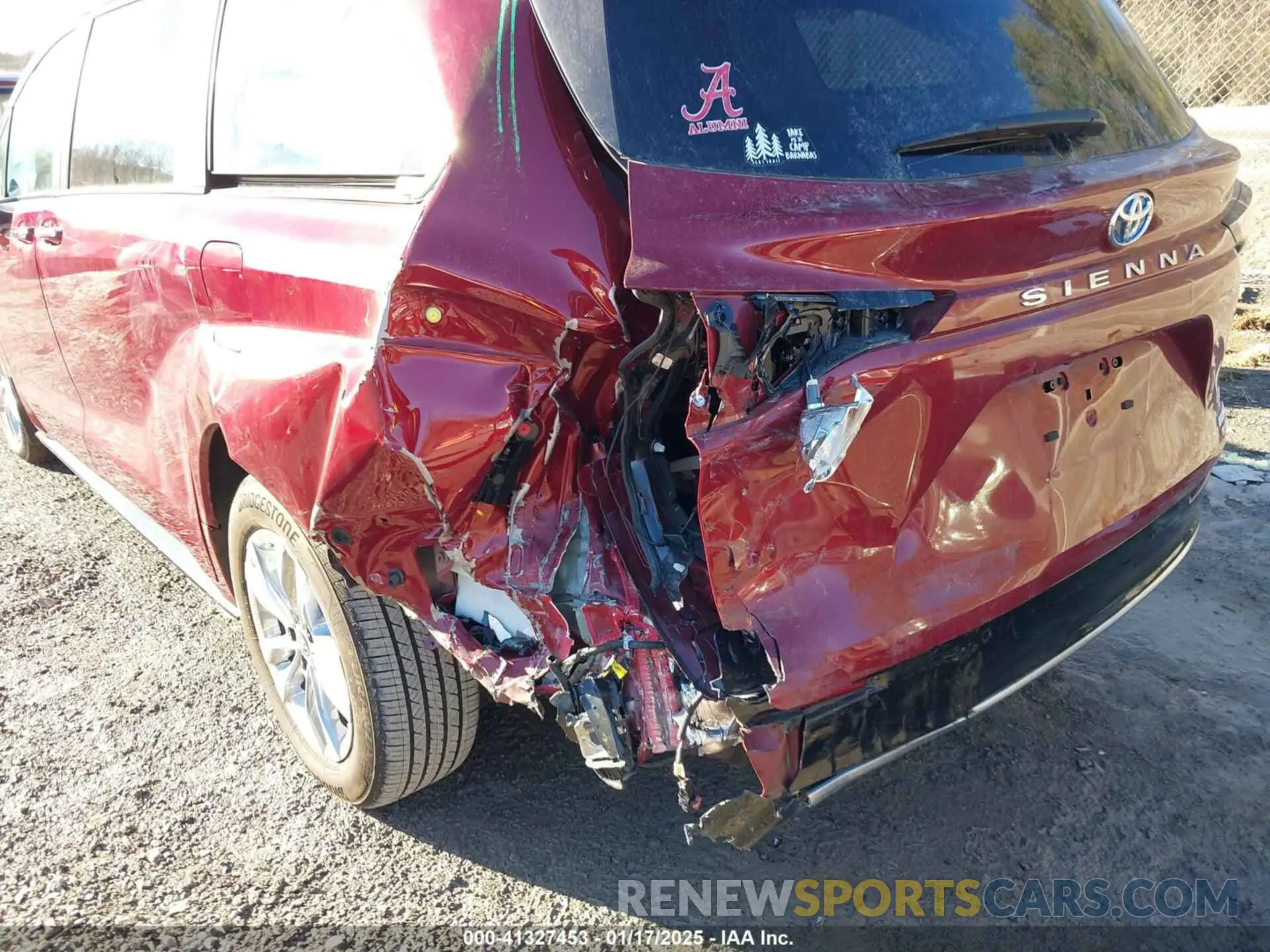 6 fotografías del automóvil dañado 5TDZRKEC7RS215946 TOYOTA SIENNA 2024