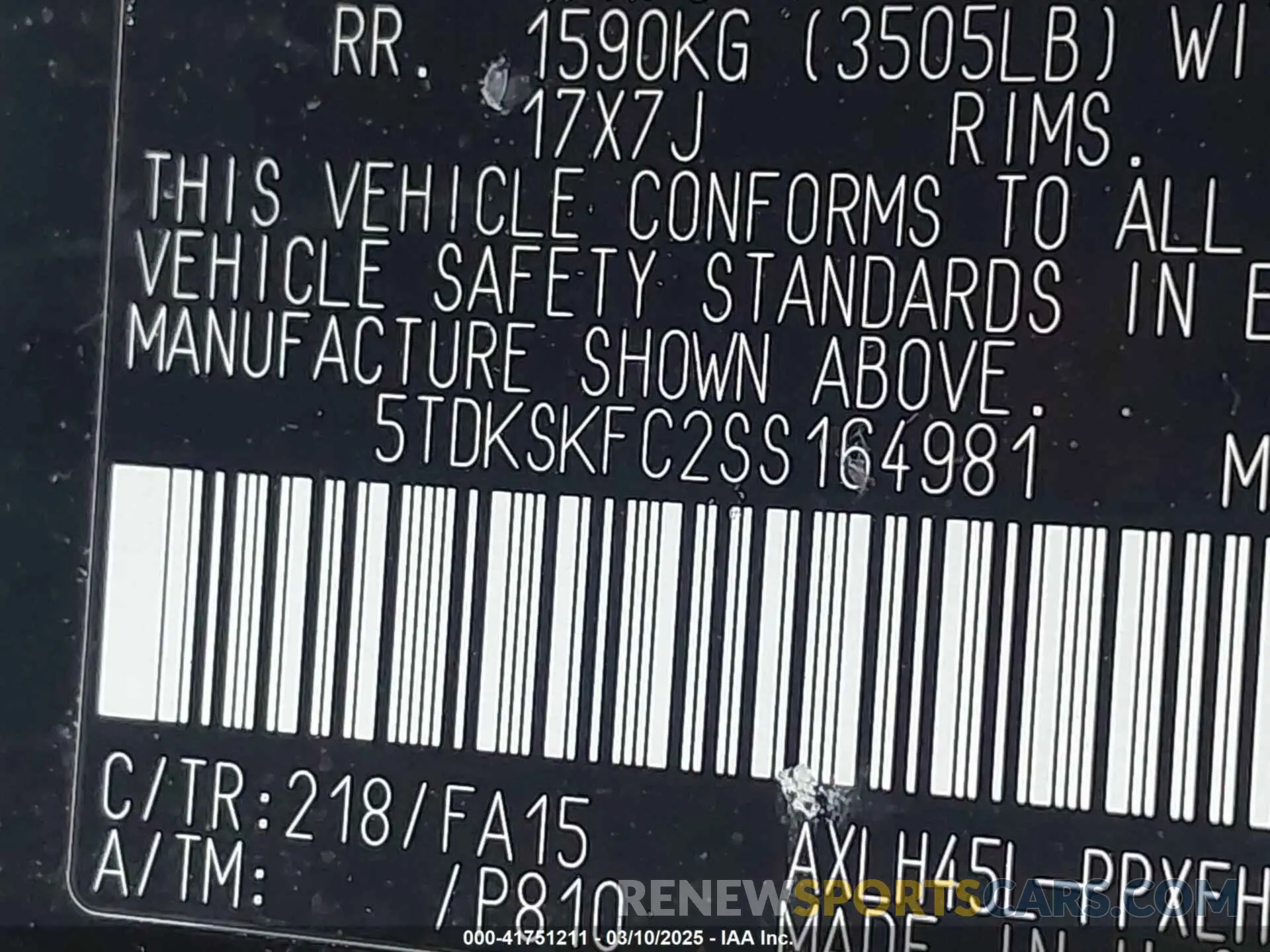 9 fotografías del automóvil dañado 5TDKSKFC2SS164981 TOYOTA SIENNA 2025