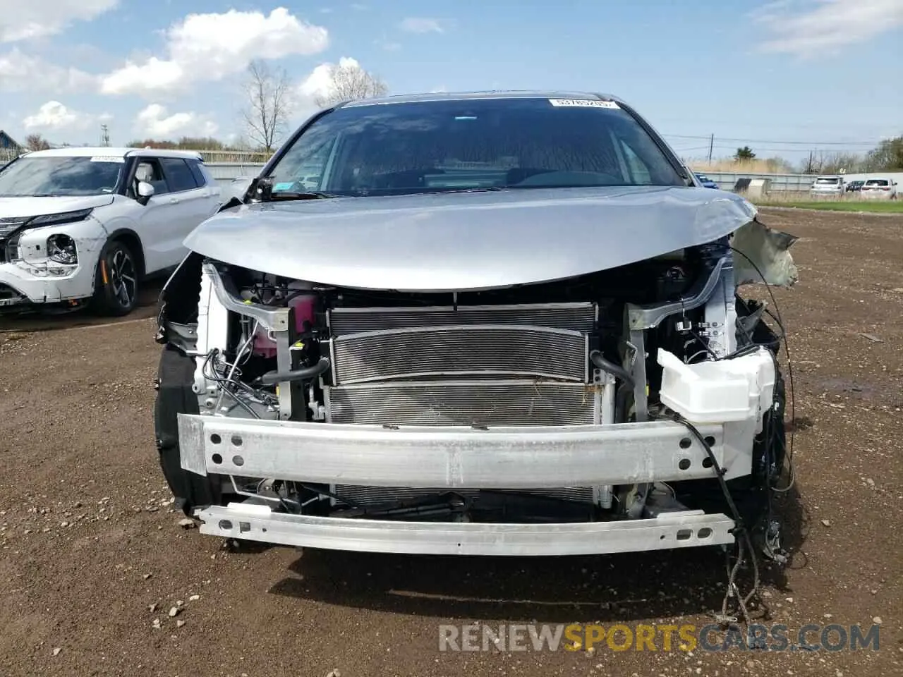 5 fotografías del automóvil dañado 5TDZSKFC2SS164445 TOYOTA SIENNA 2025