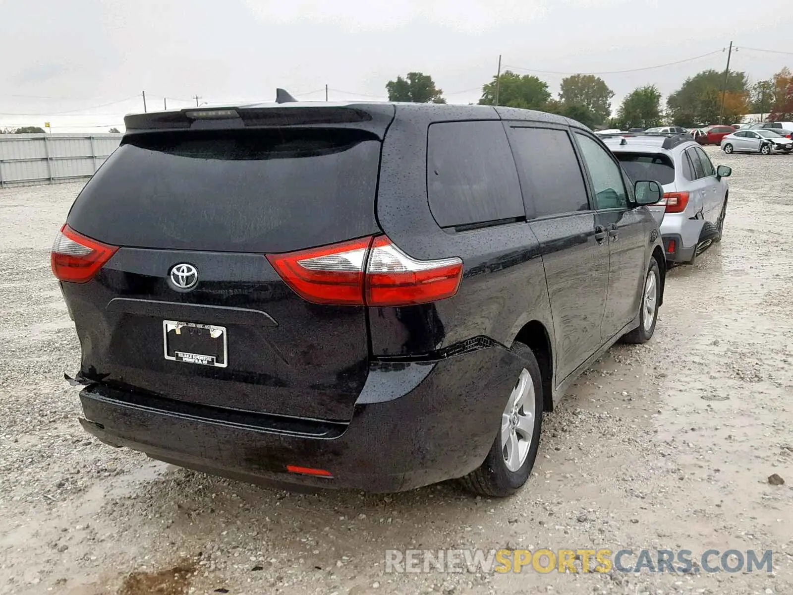 4 fotografías del automóvil dañado 5TDZZ3DC9LS028187 TOYOTA SIENNA L 2020