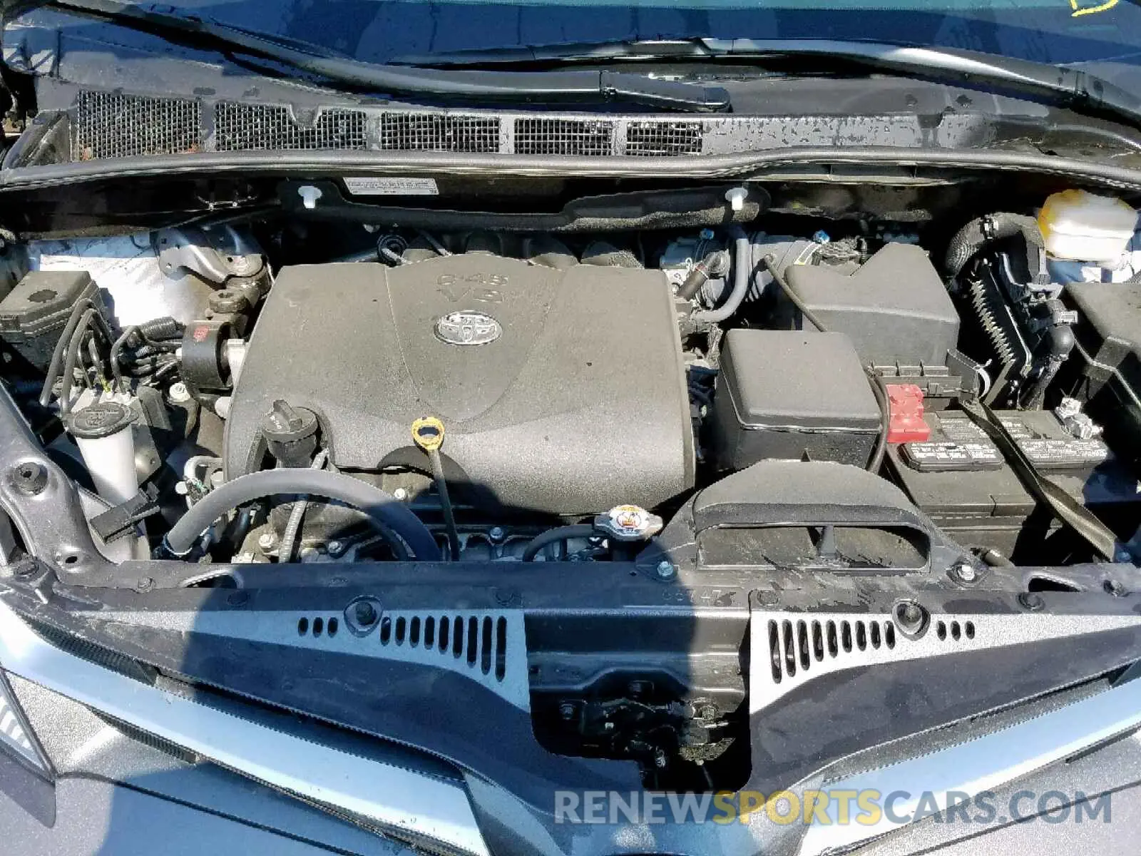 7 fotografías del automóvil dañado 5TDYZ3DC0KS966458 TOYOTA SIENNA LIM 2019