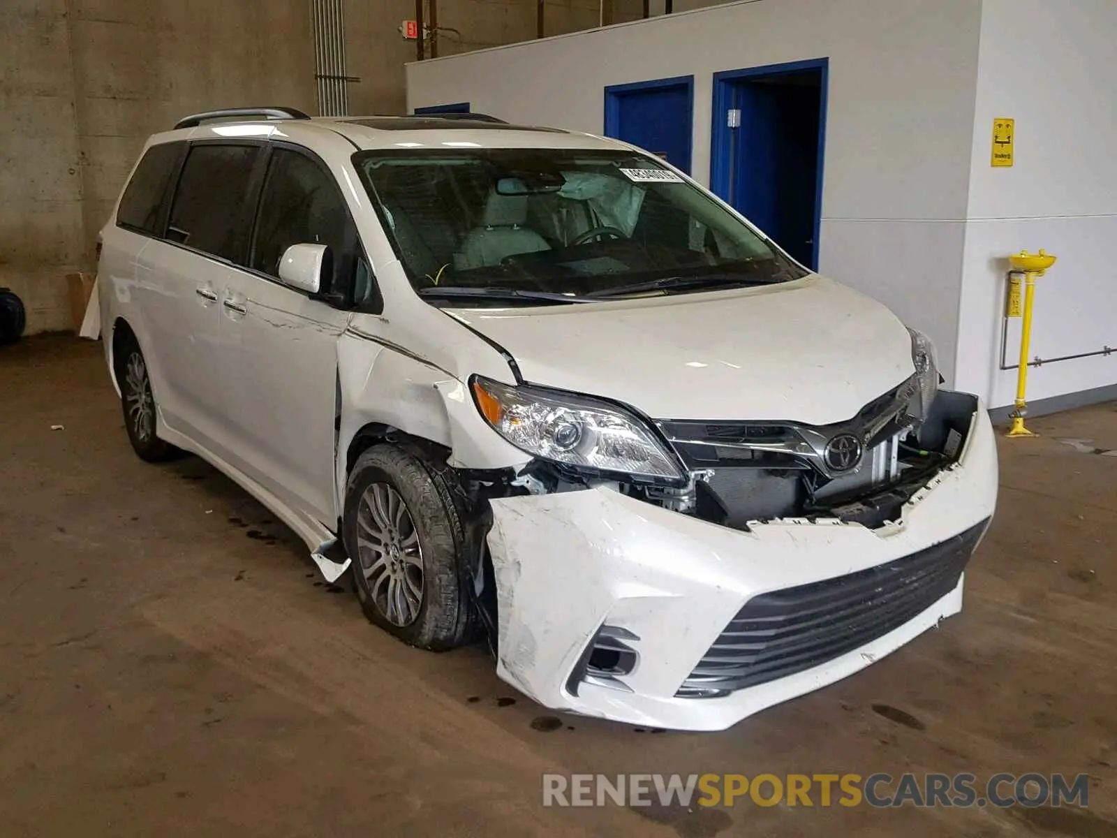 1 fotografías del automóvil dañado 5TDYZ3DC3KS979611 TOYOTA SIENNA LIM 2019