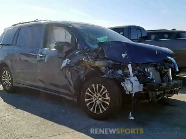 9 fotografías del automóvil dañado 5TDYZ3DC7KS008515 TOYOTA SIENNA LIM 2019