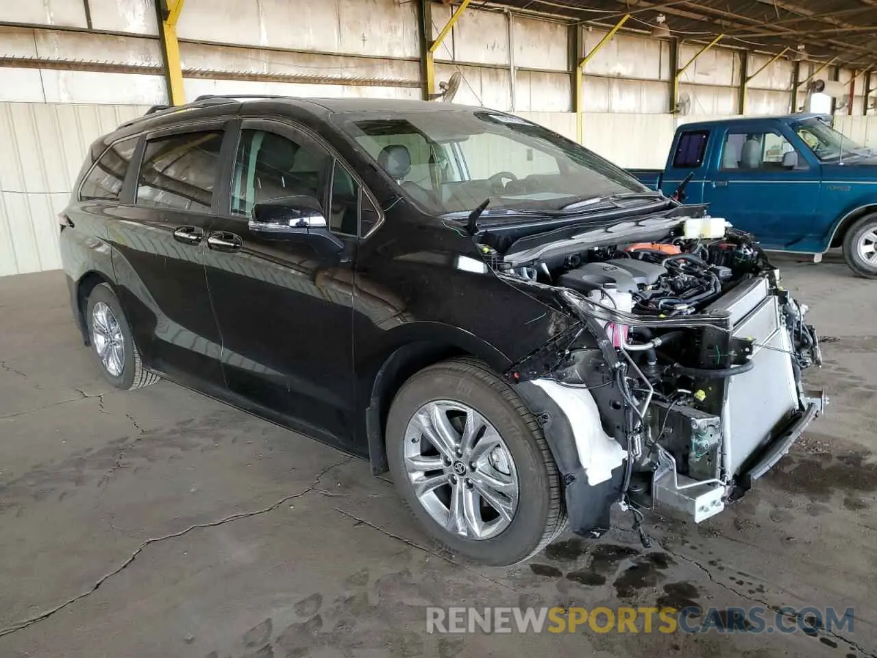 4 fotografías del automóvil dañado 5TDESKFC2RS144740 TOYOTA SIENNA PLA 2024