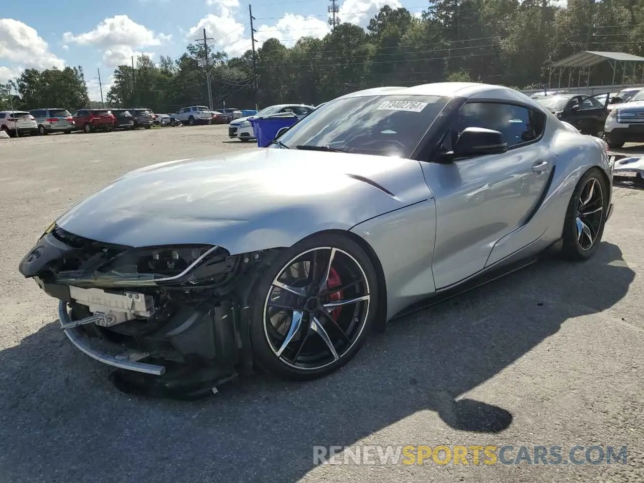 1 fotografías del automóvil dañado WZ1DB4C02LW027895 TOYOTA SUPRA 2020