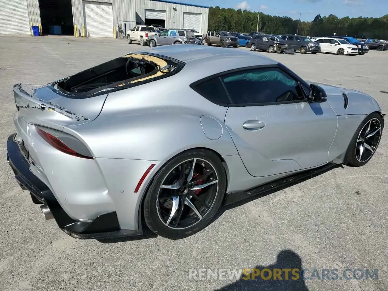 3 fotografías del automóvil dañado WZ1DB4C02LW027895 TOYOTA SUPRA 2020