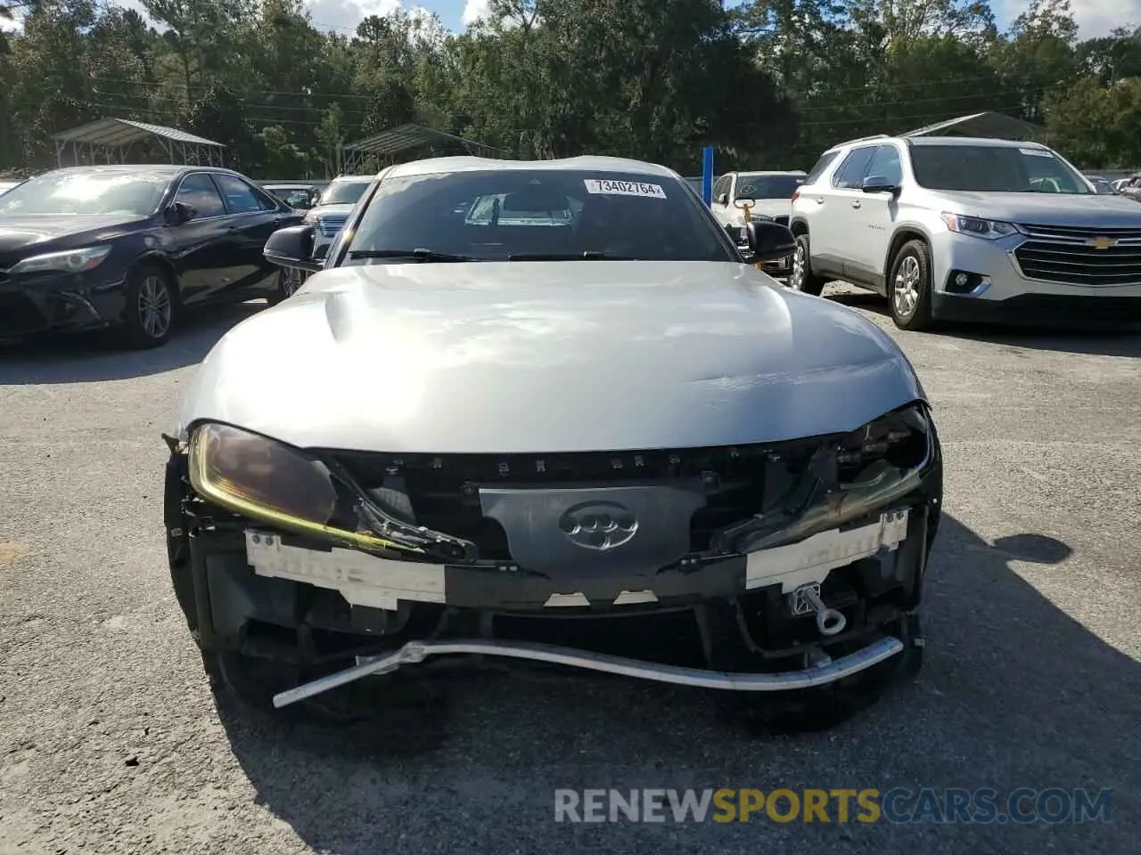 5 fotografías del automóvil dañado WZ1DB4C02LW027895 TOYOTA SUPRA 2020