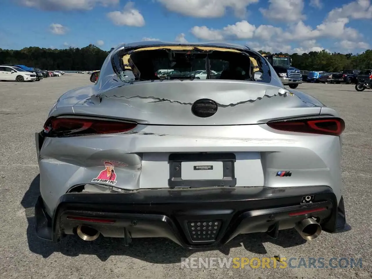 6 fotografías del automóvil dañado WZ1DB4C02LW027895 TOYOTA SUPRA 2020
