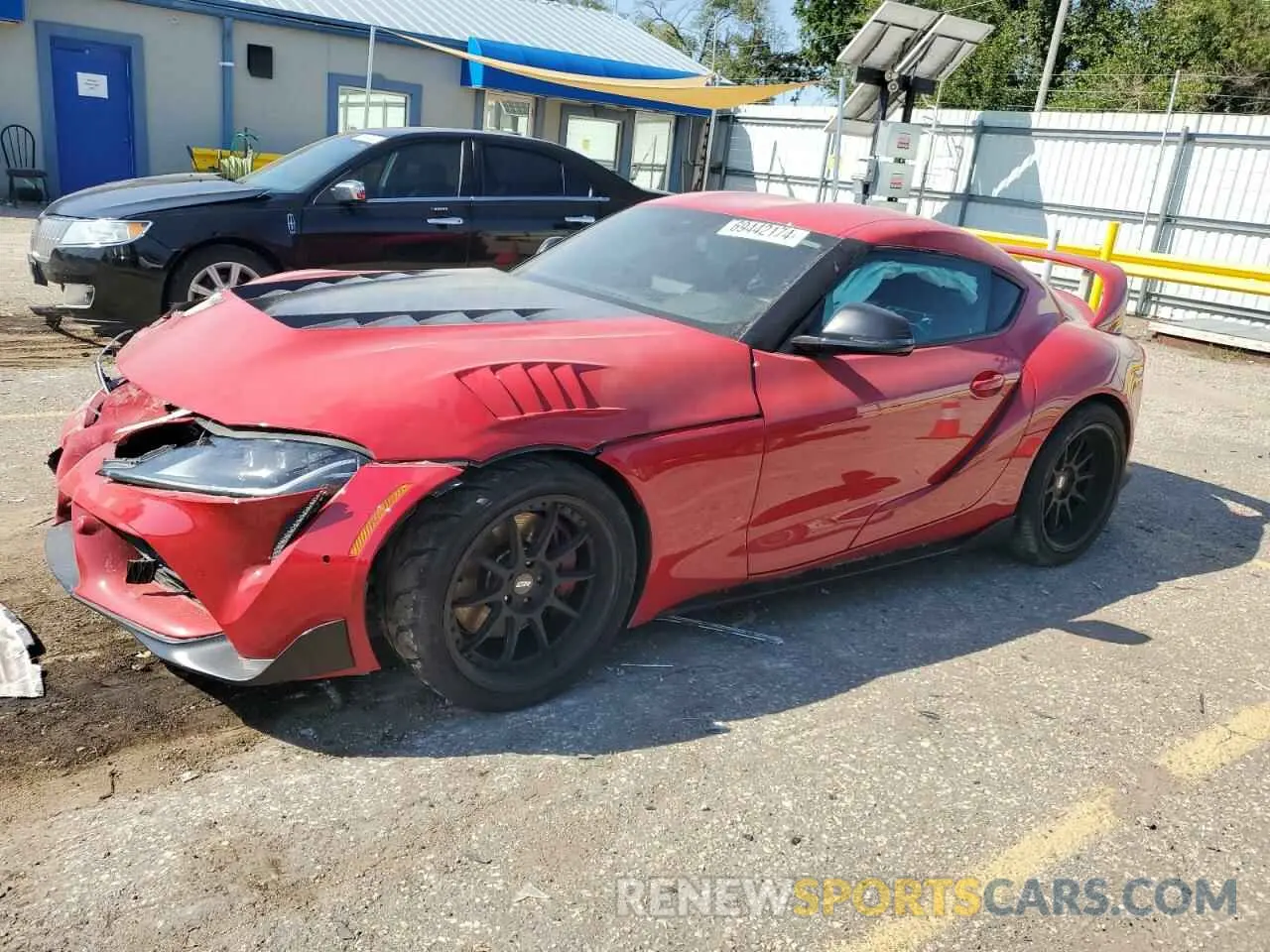 1 fotografías del automóvil dañado WZ1DB4C02LW029016 TOYOTA SUPRA 2020