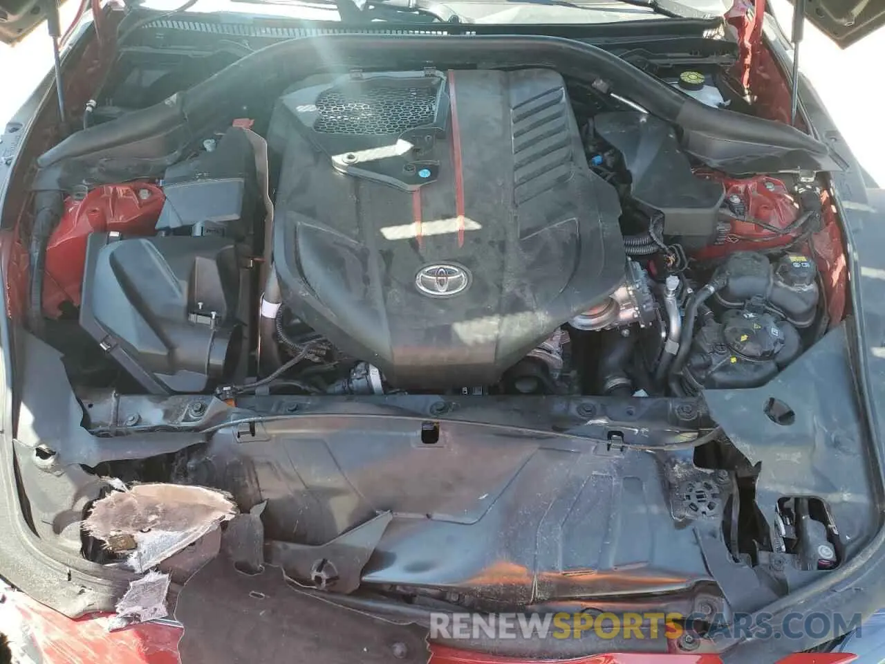 11 fotografías del automóvil dañado WZ1DB4C02LW029016 TOYOTA SUPRA 2020