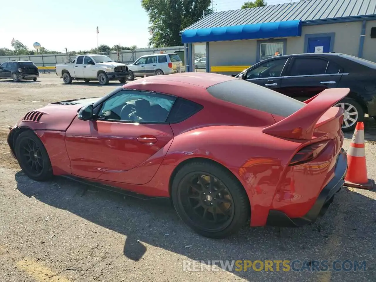 2 fotografías del automóvil dañado WZ1DB4C02LW029016 TOYOTA SUPRA 2020