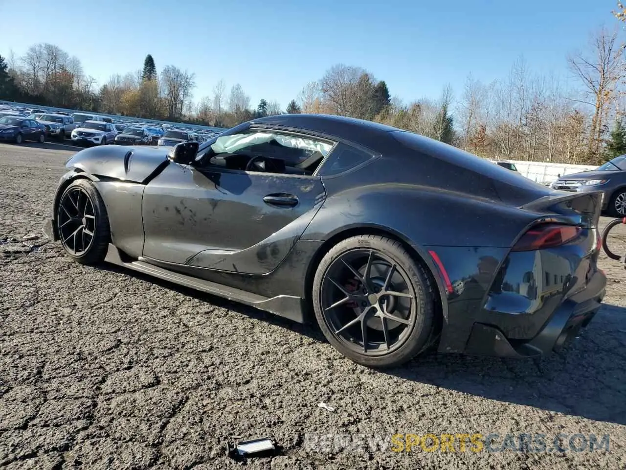 2 fotografías del automóvil dañado WZ1DB4C04LW029695 TOYOTA SUPRA 2020